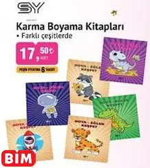 SY KARMA BOYAMA KİTAPLARI